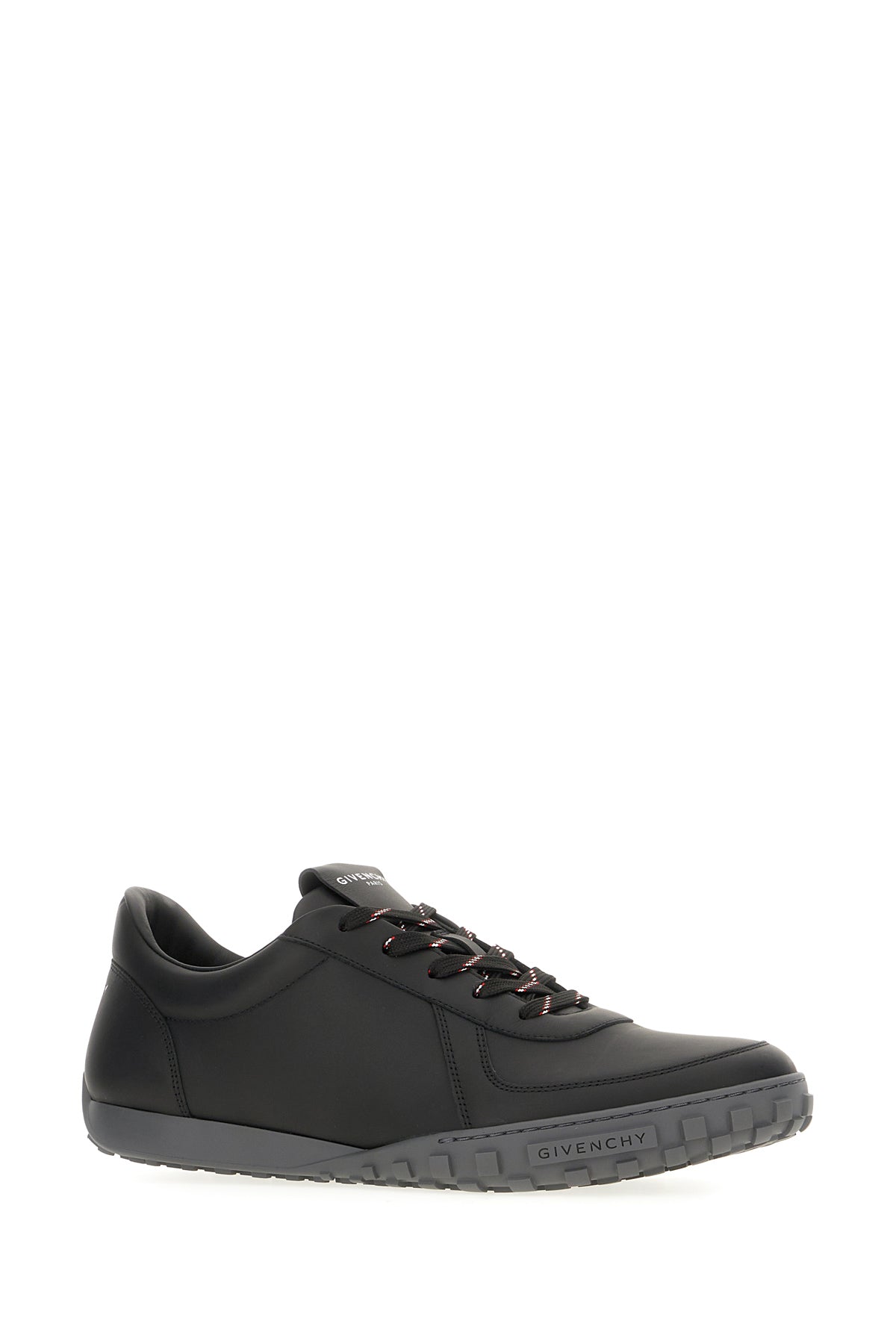 Givenchy Sneakers Glide in pelle nera, view 2