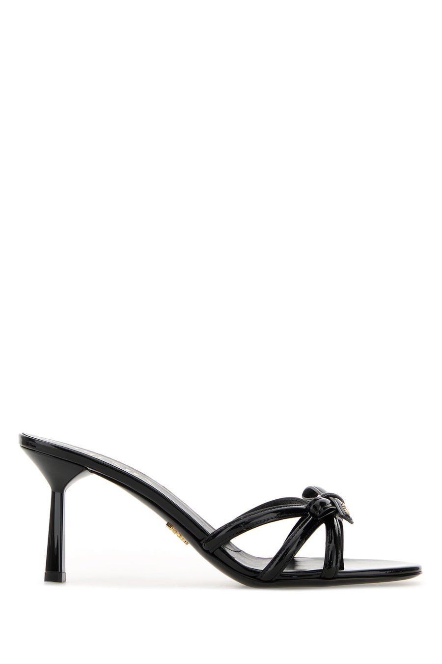 Prada Sabot in pelle nera