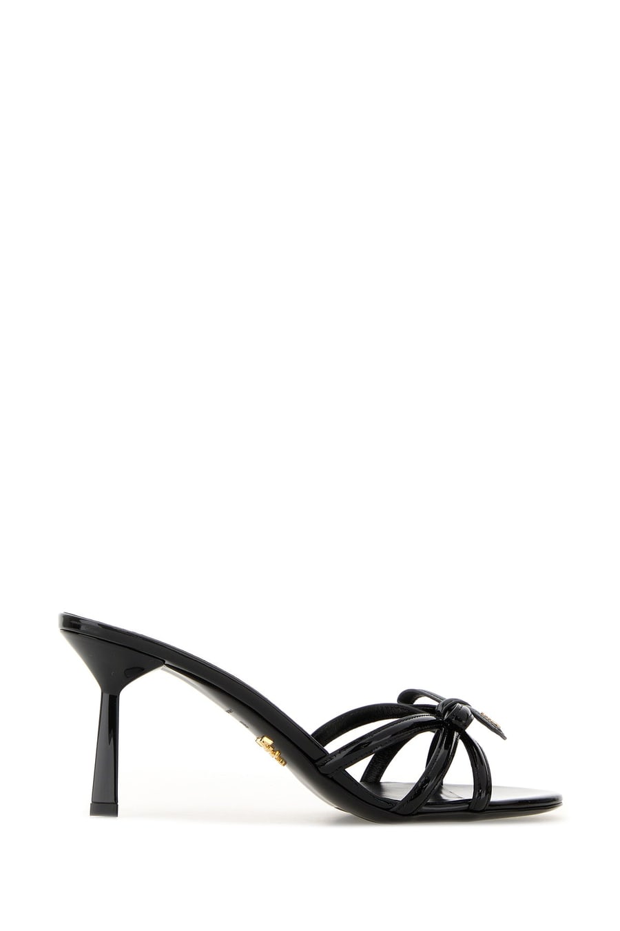 Prada Sabot in pelle nera, view 3