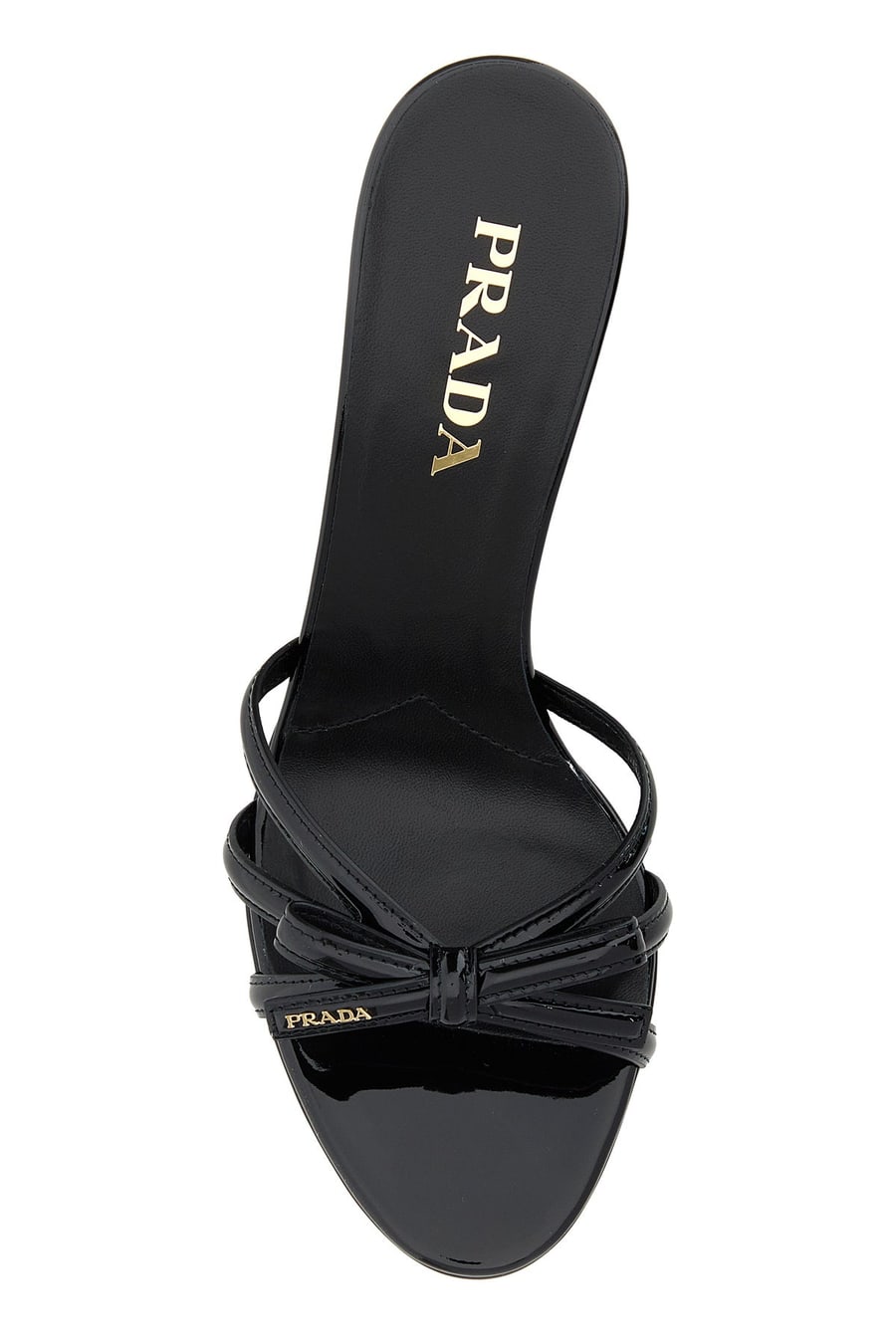 Prada Sabot in pelle nera, view 4
