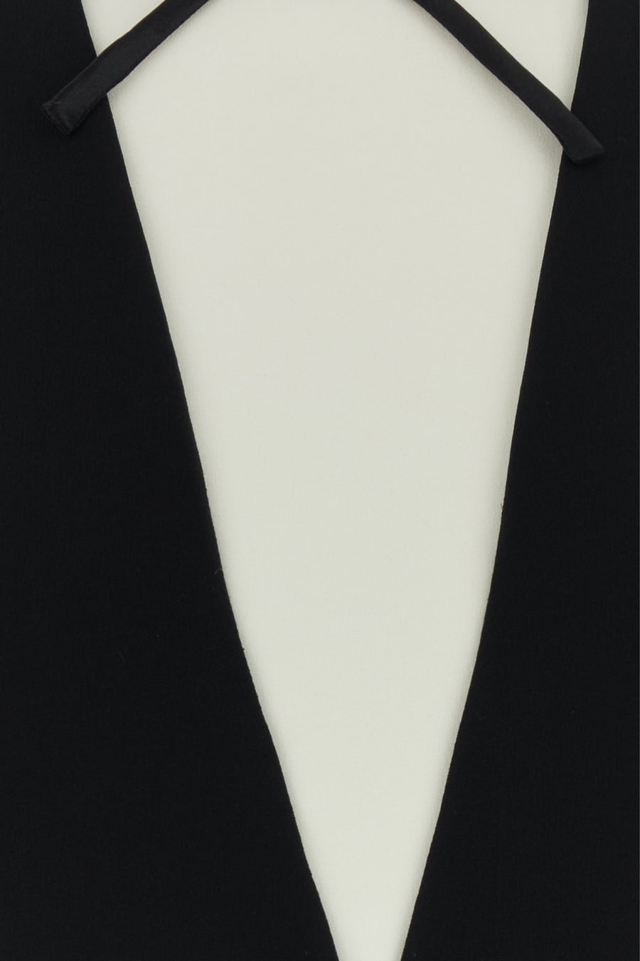 Valentino Garavani Blusa in seta nera, view 3