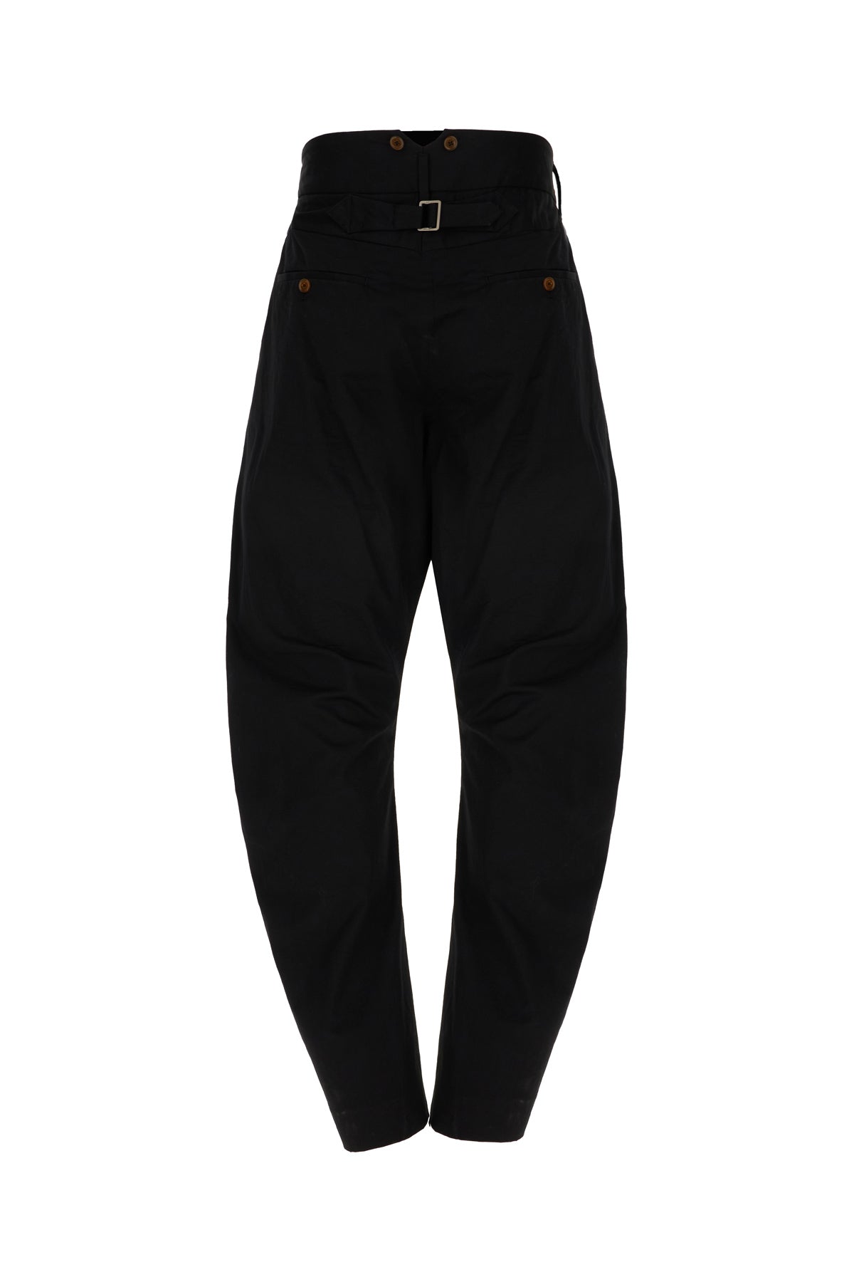 Vivienne Westwood Pantalone in cotone stretch nero, view 2