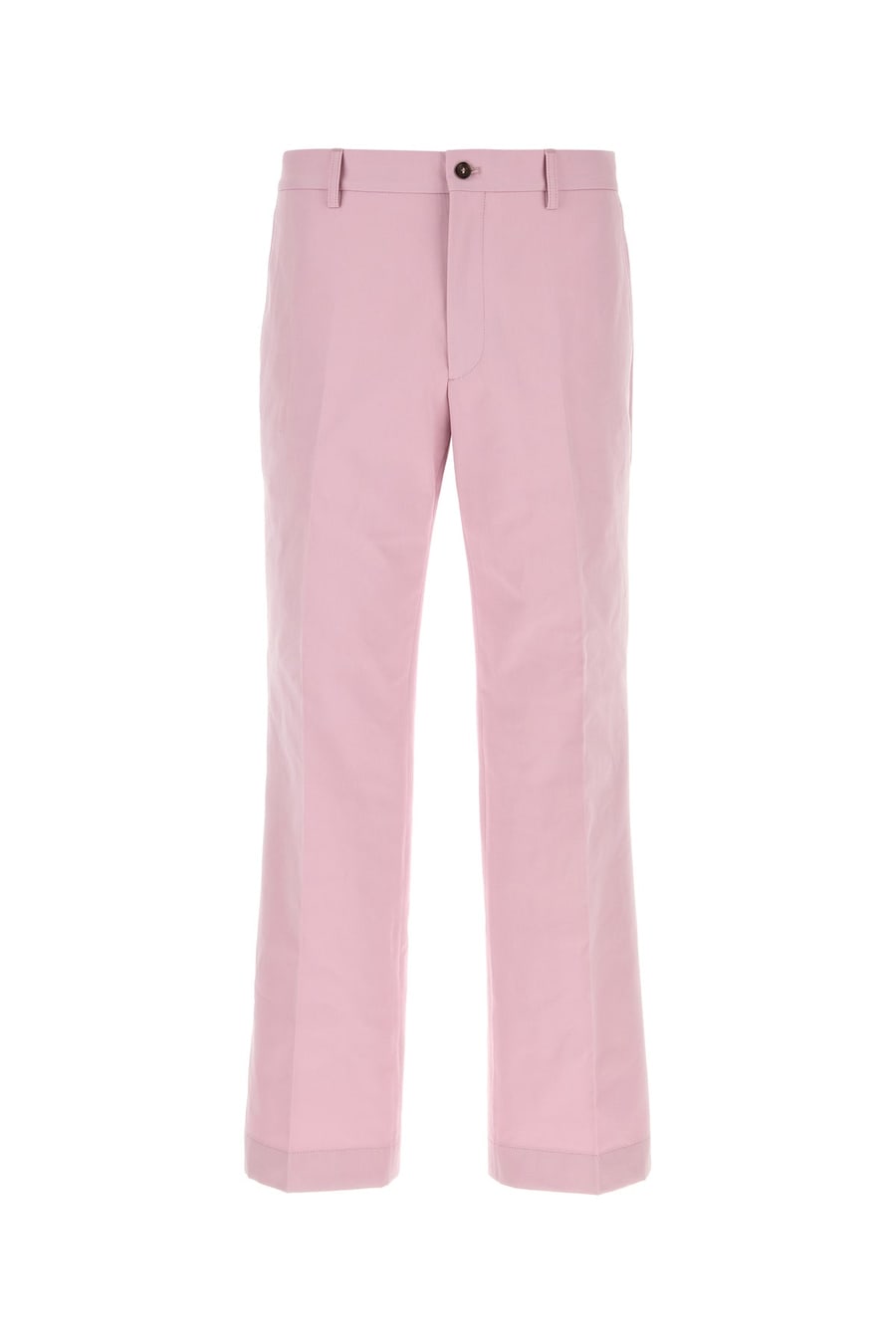 Prada Pantalone in popeline rosa