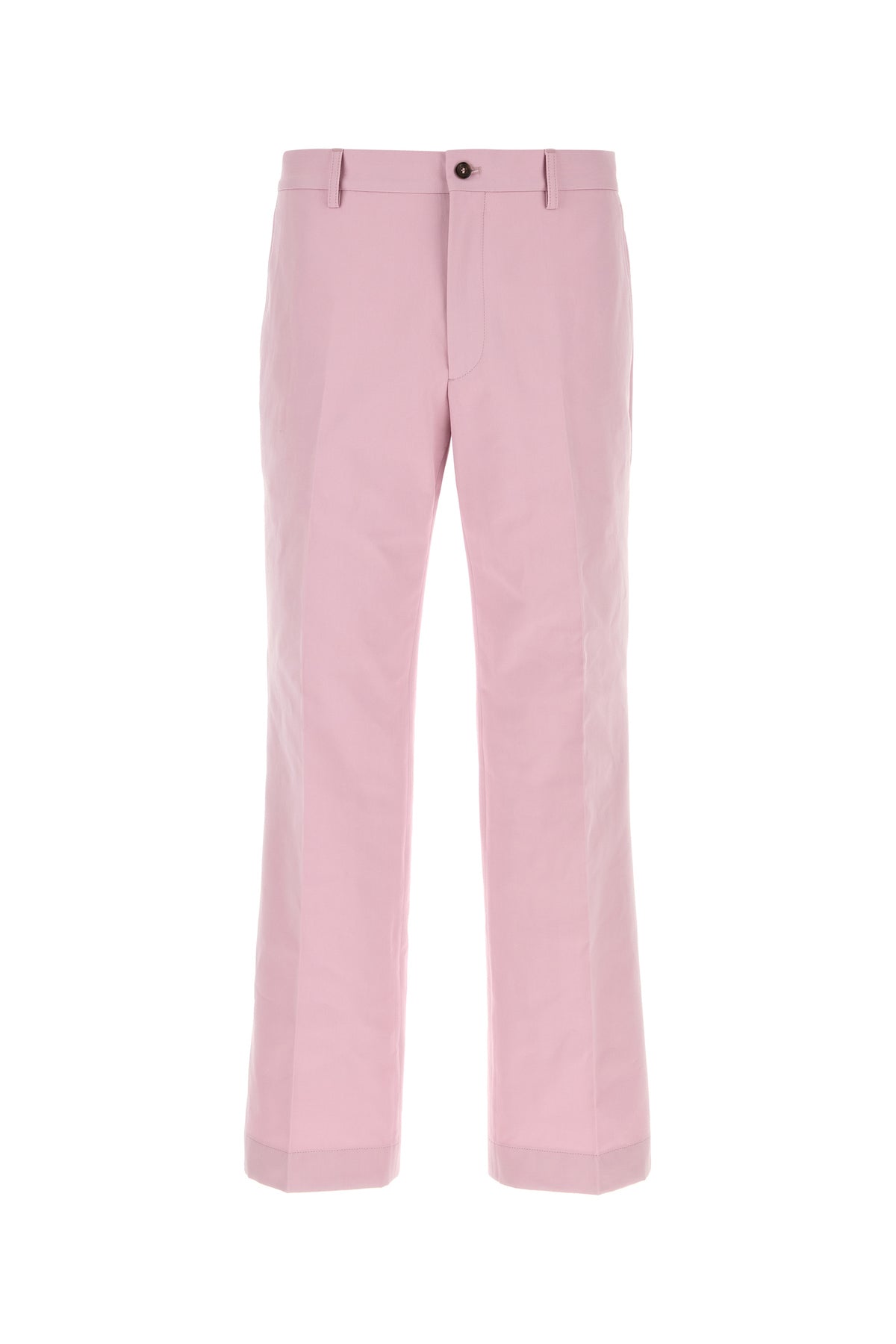 Prada Pantalone in popeline rosa