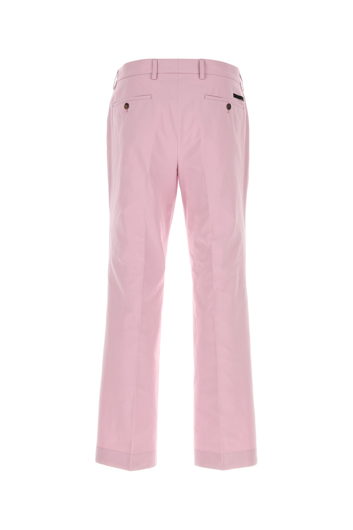 Prada Pantalone in popeline rosa, view 2