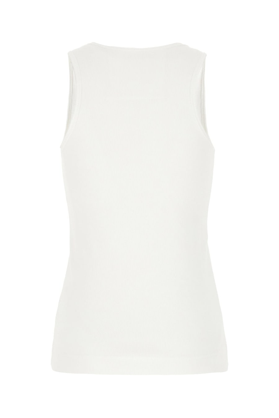 Givenchy Canotta in cotone stretch bianco, view 2