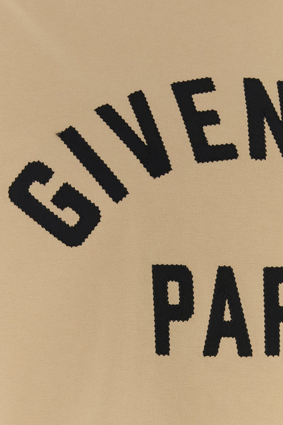 Givenchy T-shirt in cotone beige, view 3