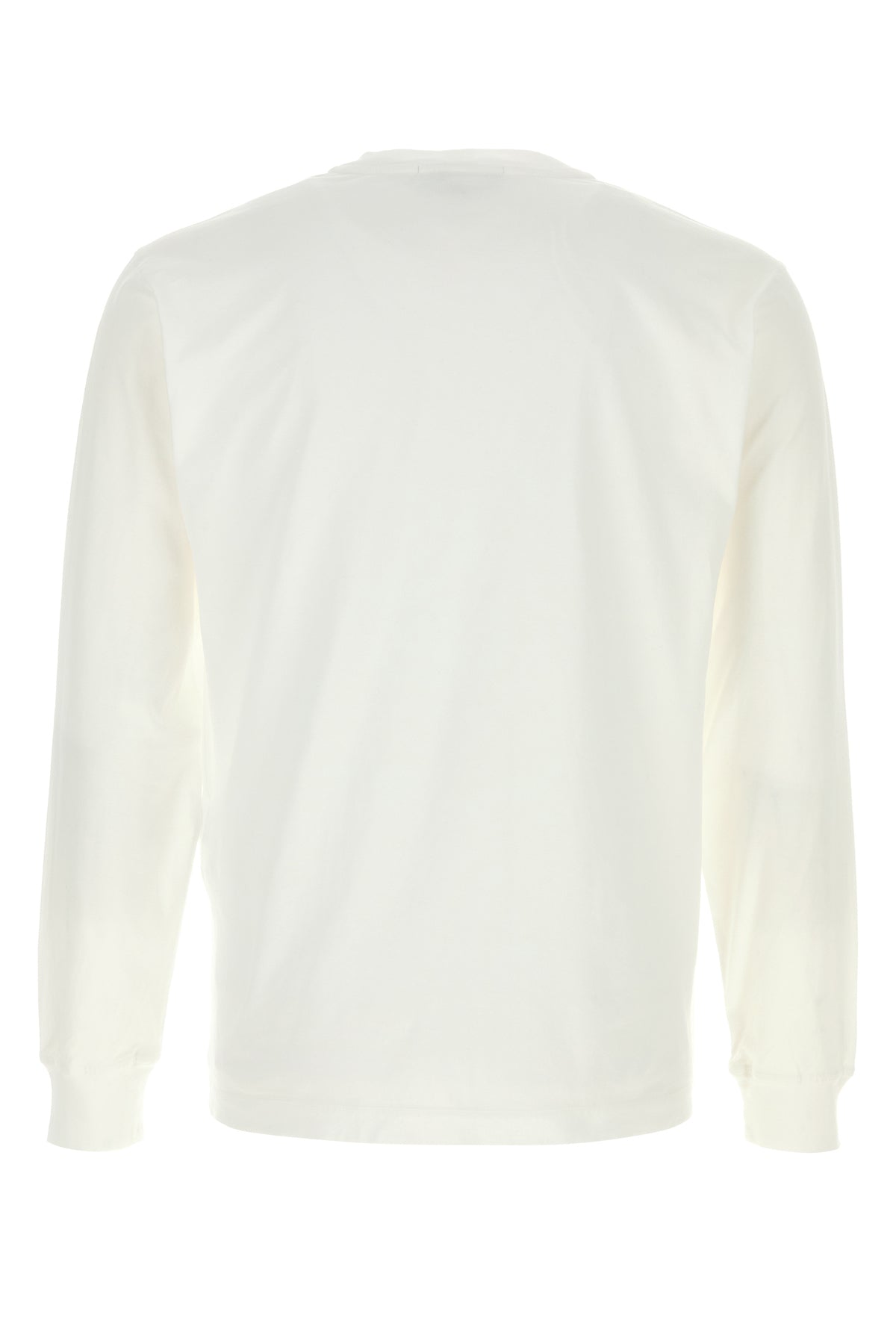 Stone Island T-shirt in cotone bianco, view 2