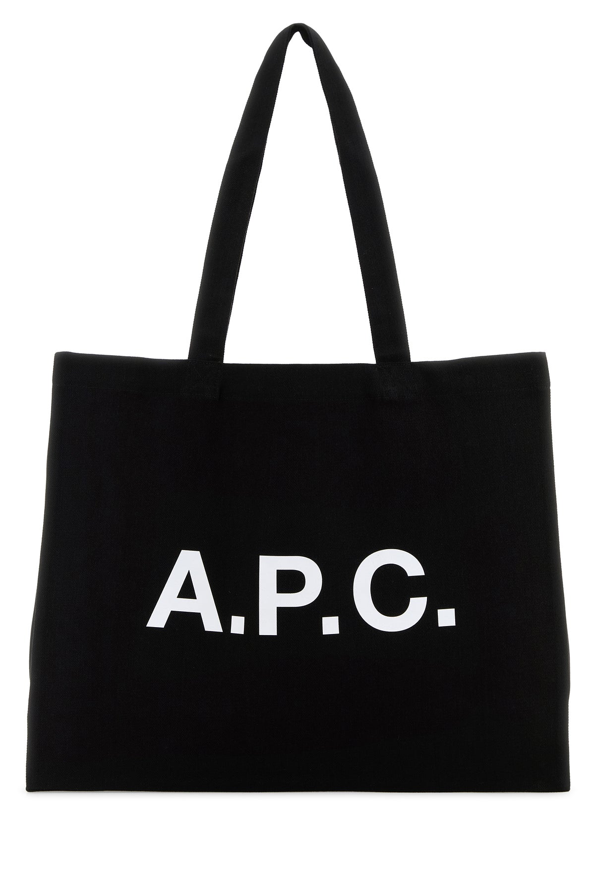A.P.C. Borsa shopping Diane in tela nera