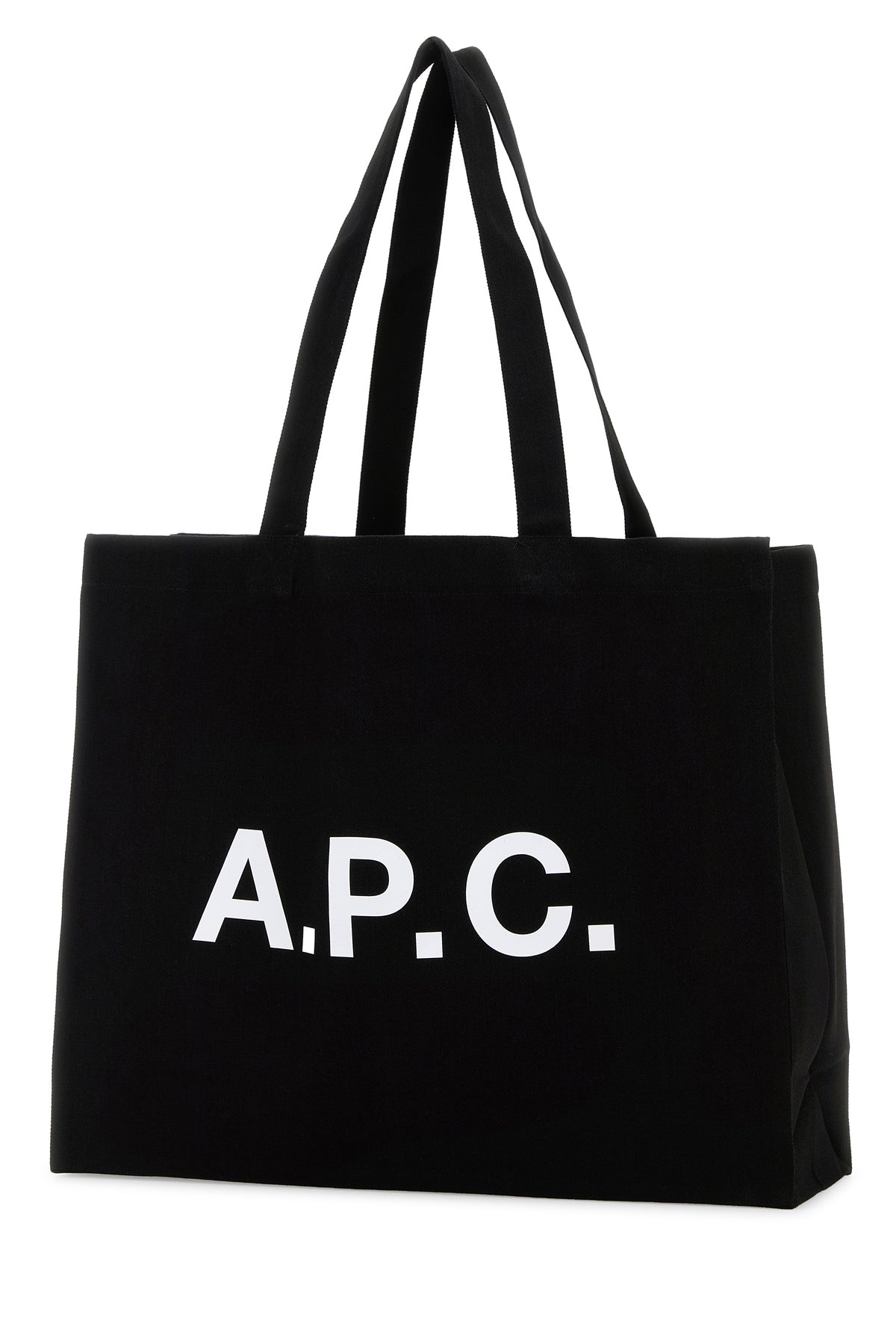 A.P.C. Borsa shopping Diane in tela nera, view 2