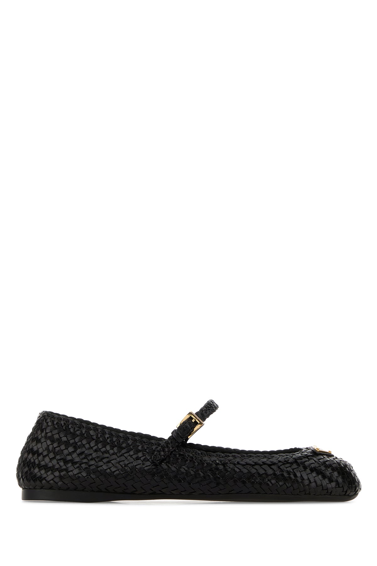 Prada Ballerine in pelle nera