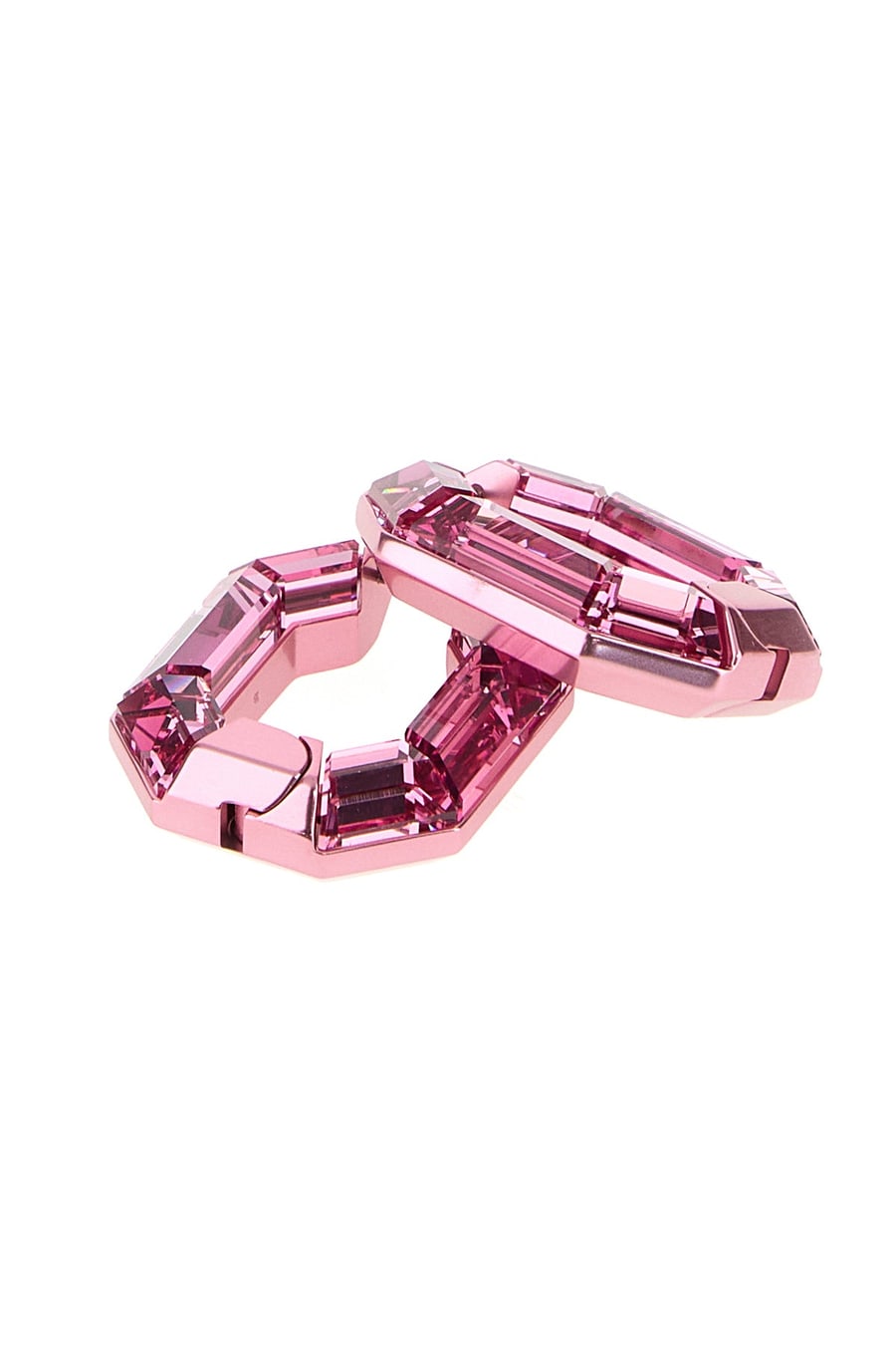 SWAROVSKI Orecchini Lucent in cristallo rosa, view 2