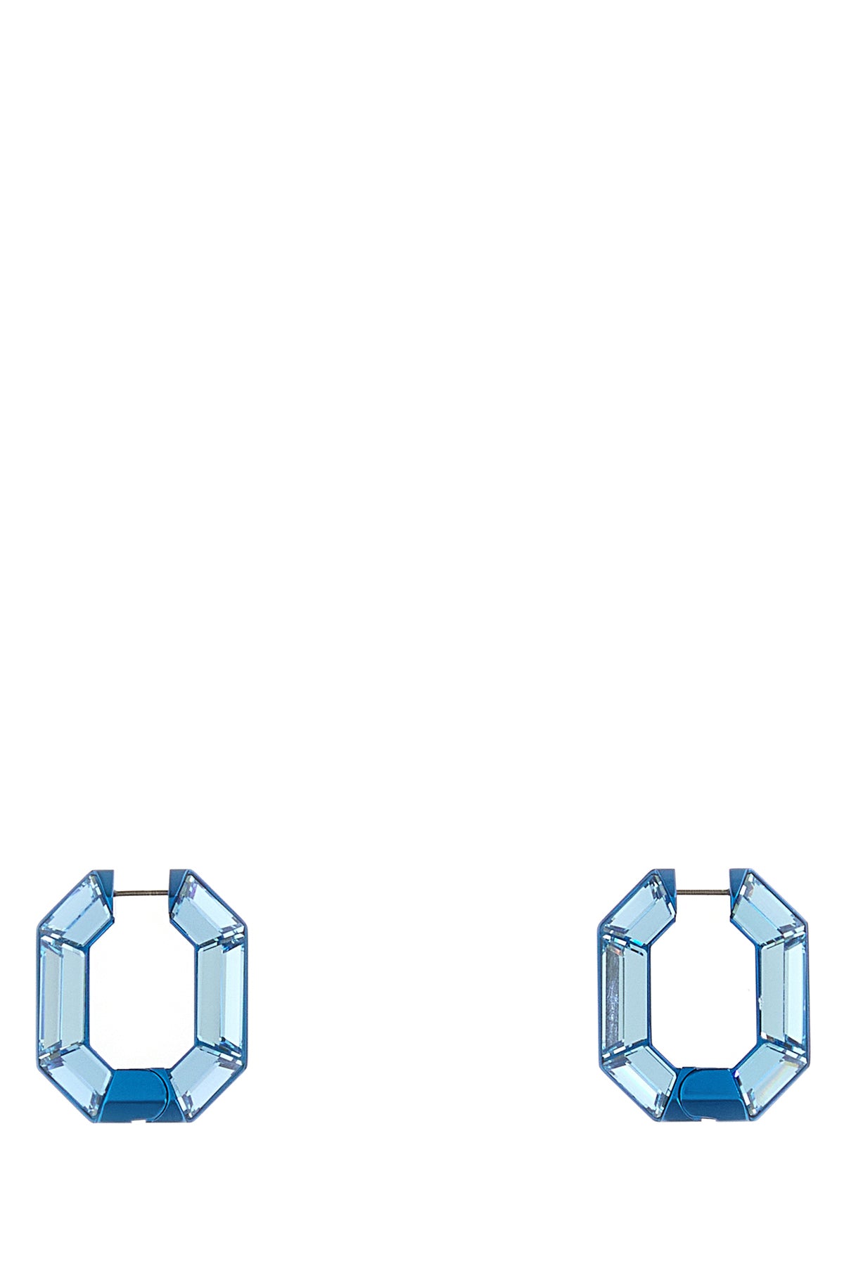 SWAROVSKI Orecchini Lucent in cristallo azzurro