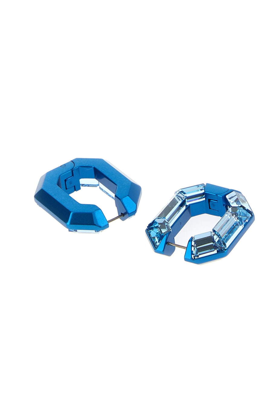 SWAROVSKI Orecchini Lucent in cristallo azzurro