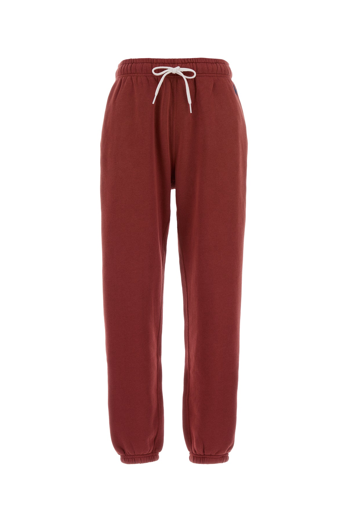 Polo Ralph Lauren Pantalone jogging in misto cotone rosso tiziano