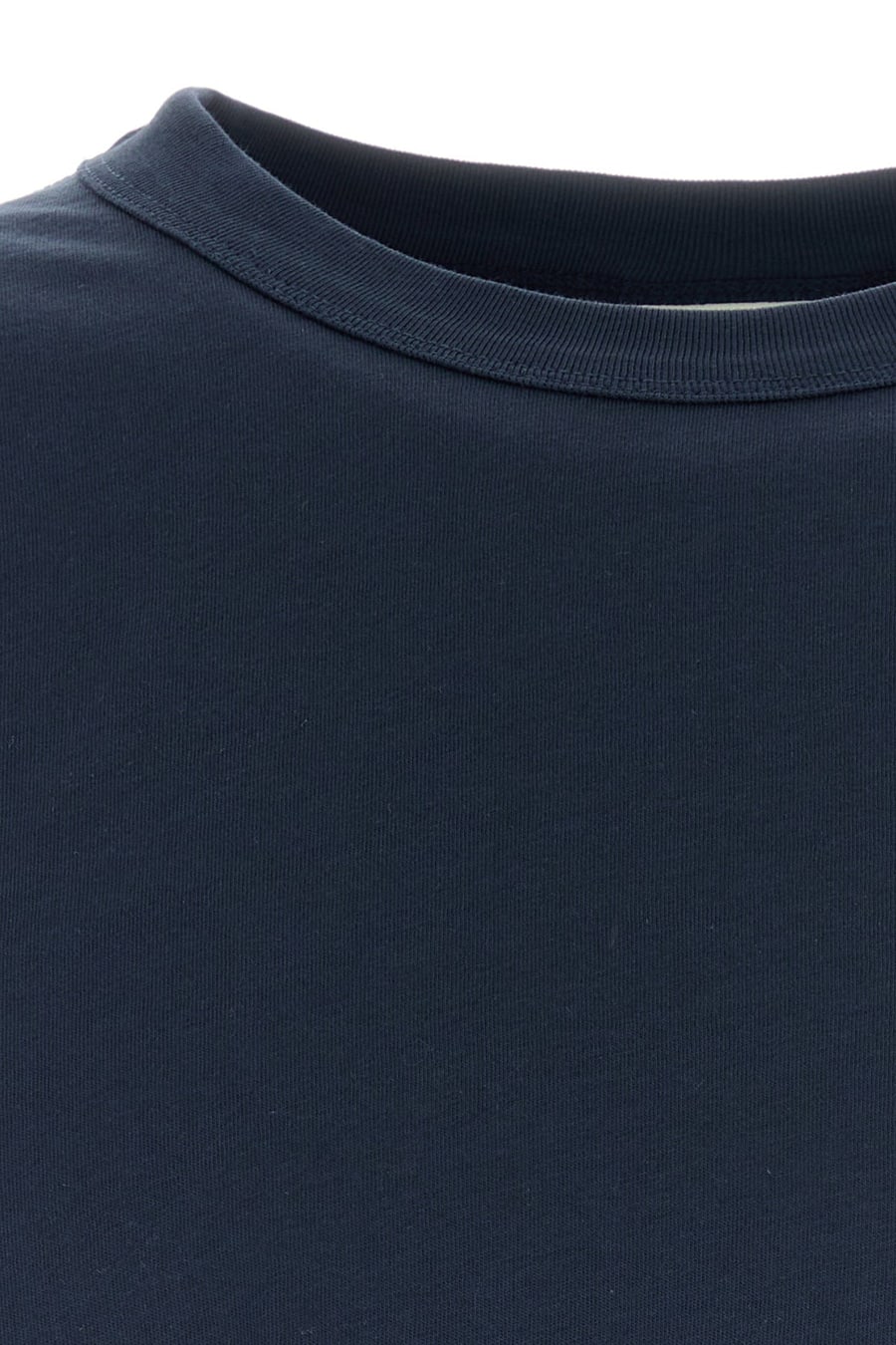 Dries Van Noten T-shirt Heer in cotone blu notte, view 3