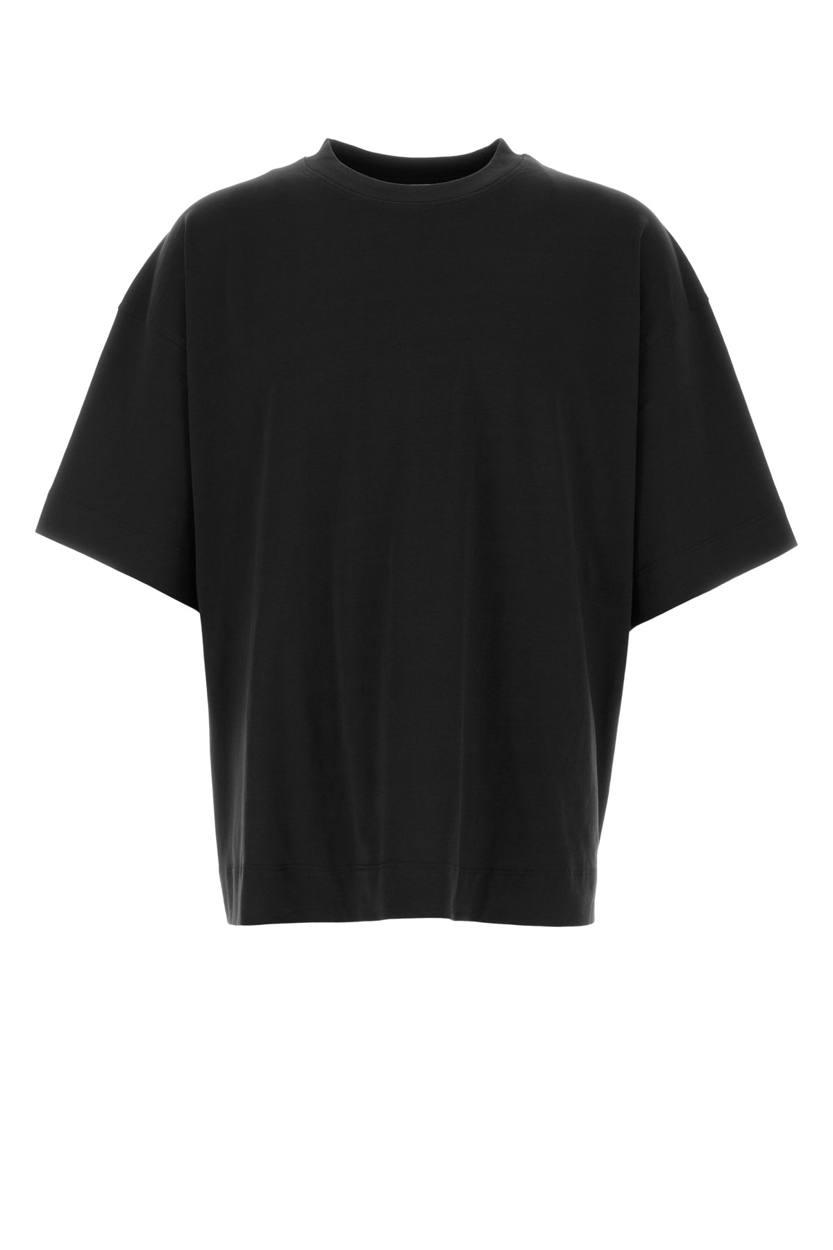 Dries Van Noten T-shirt oversize Heno in cotone nero