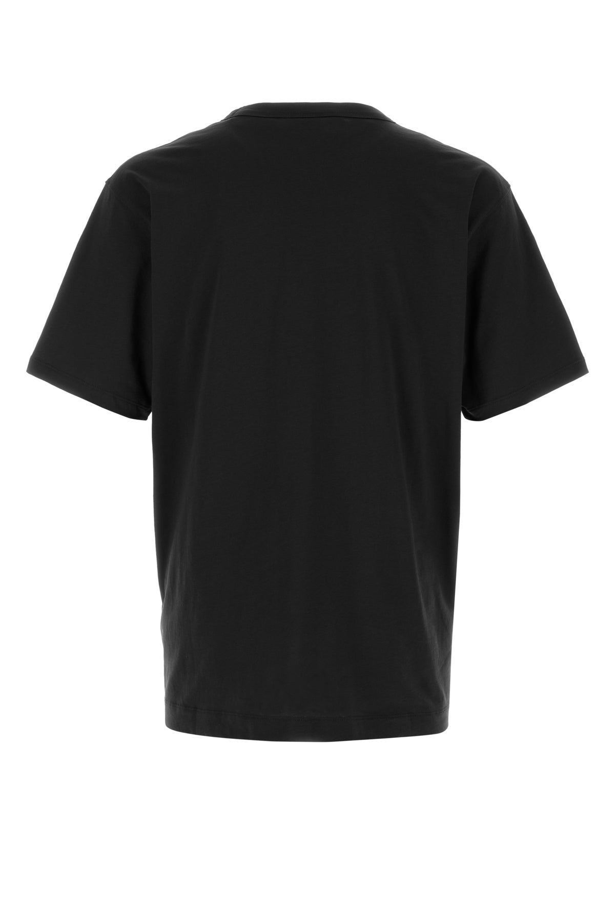 Dries Van Noten T-shirt Heer in cotone nero, view 2