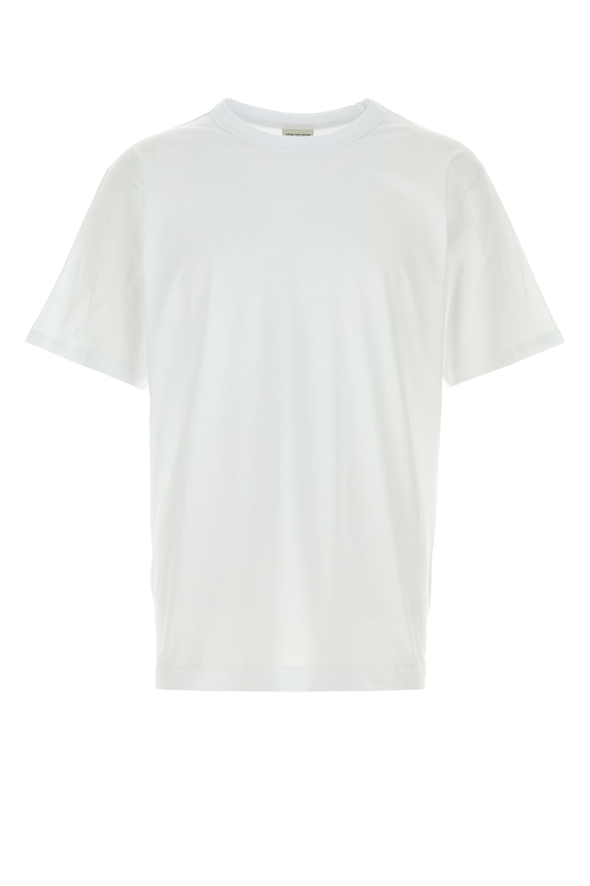 Dries Van Noten T-shirt Heer in cotone bianco