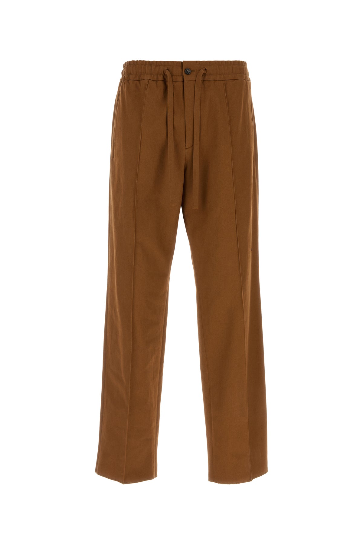Valentino Garavani Pantalone in cotone marrone
