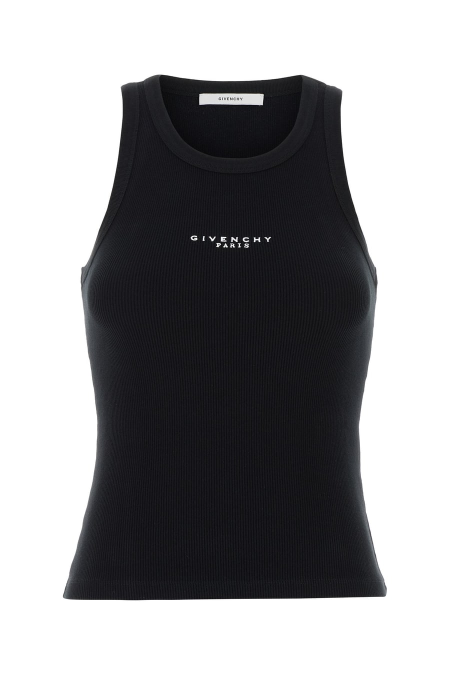Givenchy Canotta in cotone stretch nero