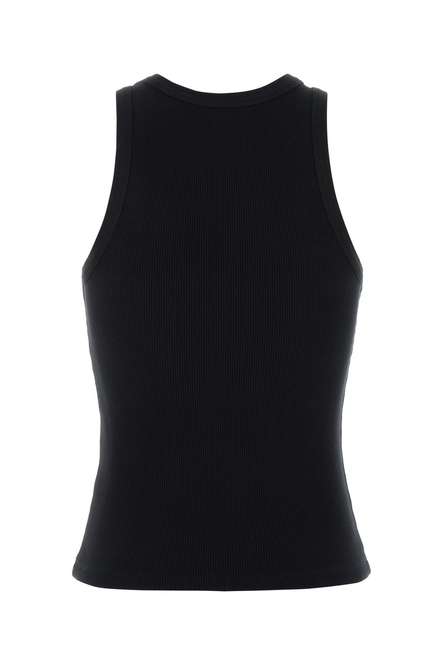 Givenchy Canotta in cotone stretch nero, view 2