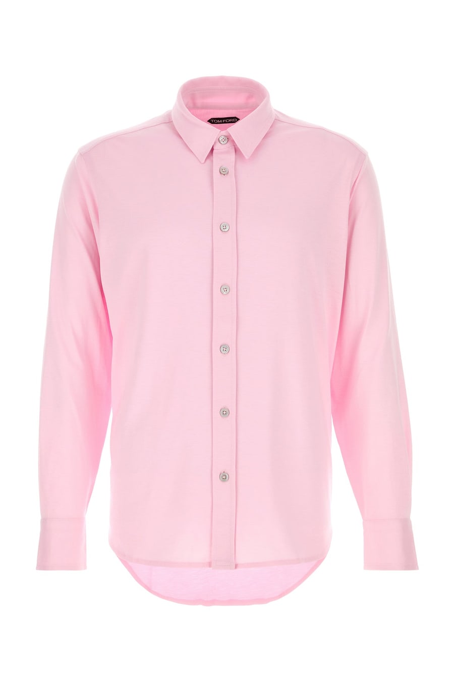Tom Ford Camicia in misto seta rosa