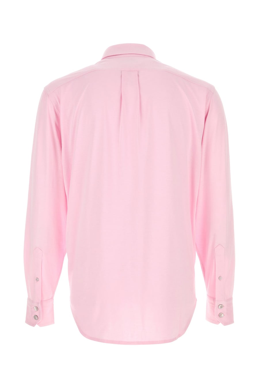 Tom Ford Camicia in misto seta rosa, view 2