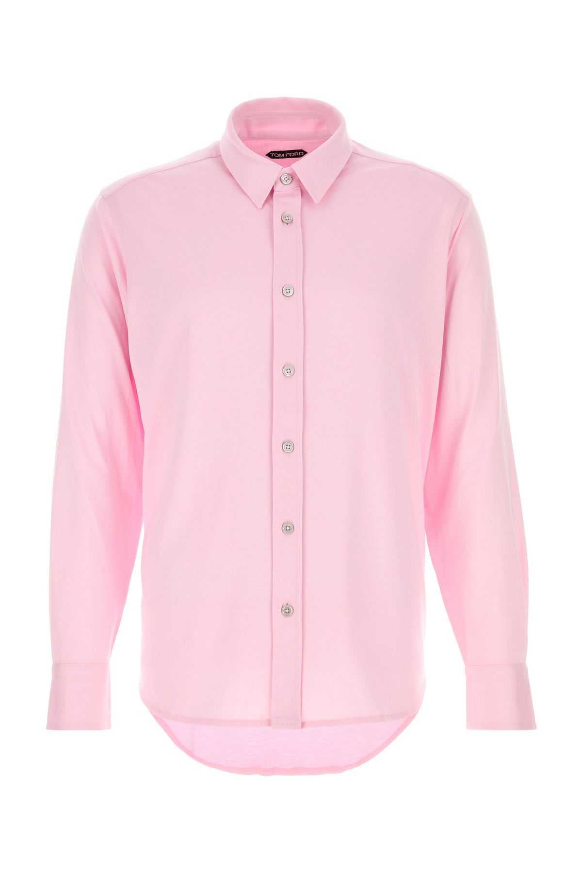 Tom Ford Camicia in misto seta rosa