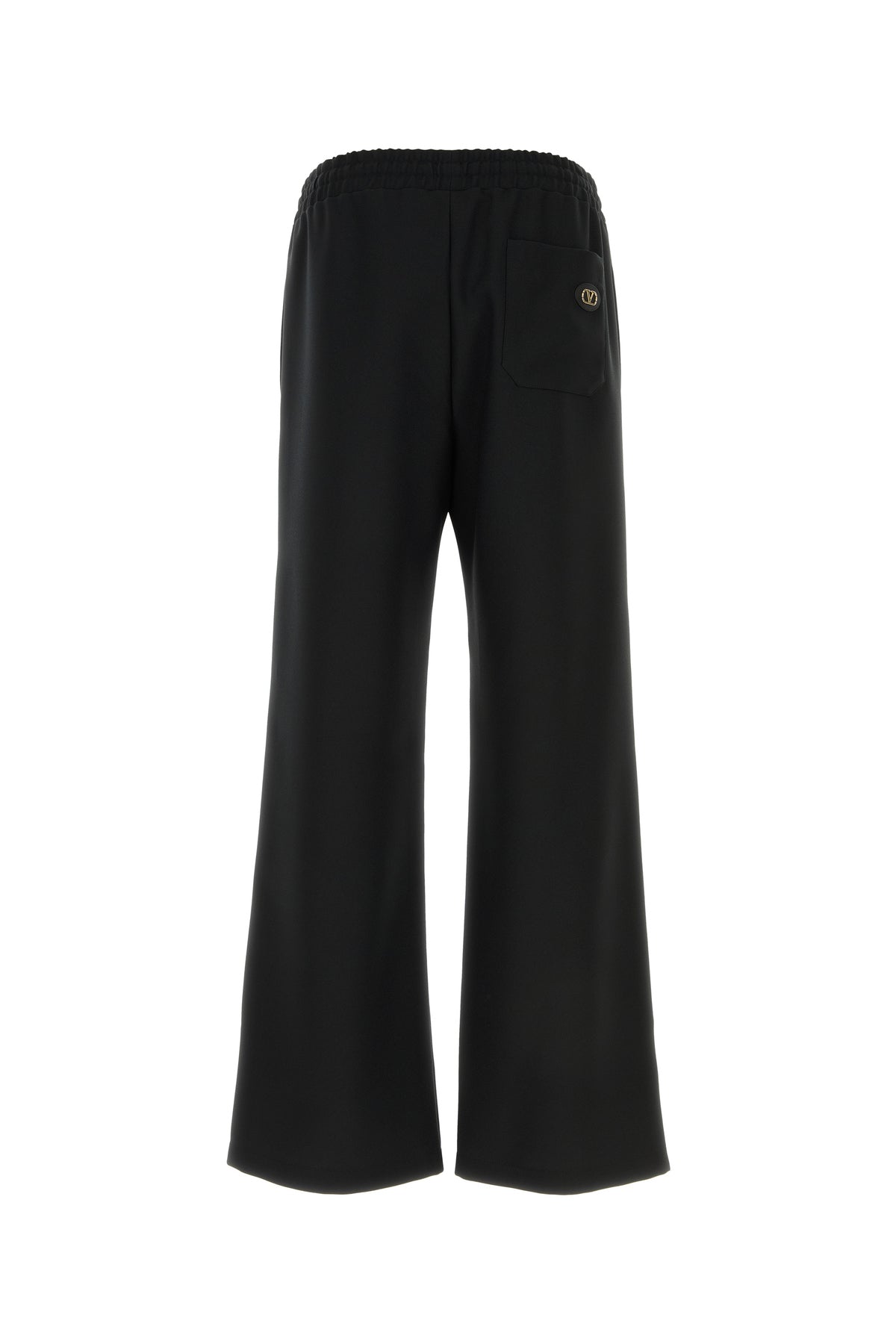 Valentino Garavani Pantalone in poliestere nero, view 2