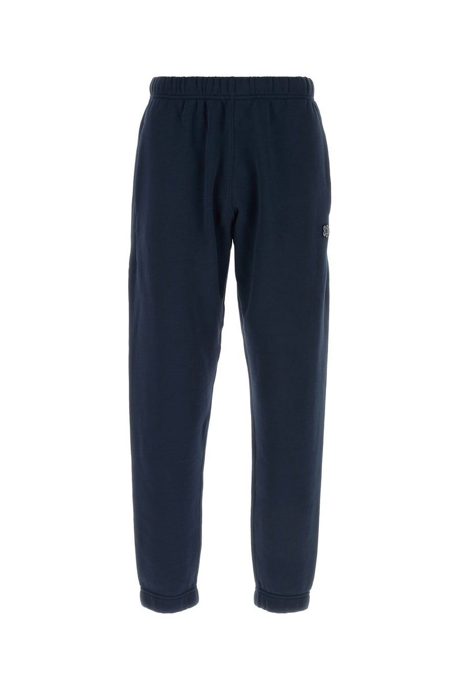 KENZO Pantalone jogging in cotone blu navy