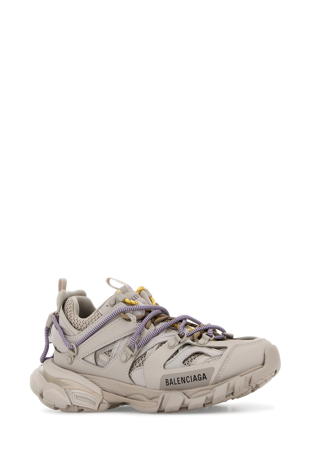 Balenciaga Sneakers Track Trail Laces grigie in rete e gomma, view 2