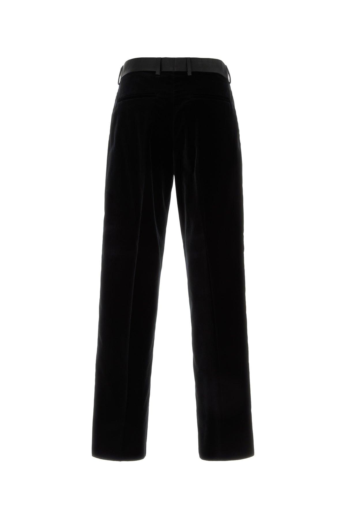 Fendi Pantalone in velluto nero, view 2