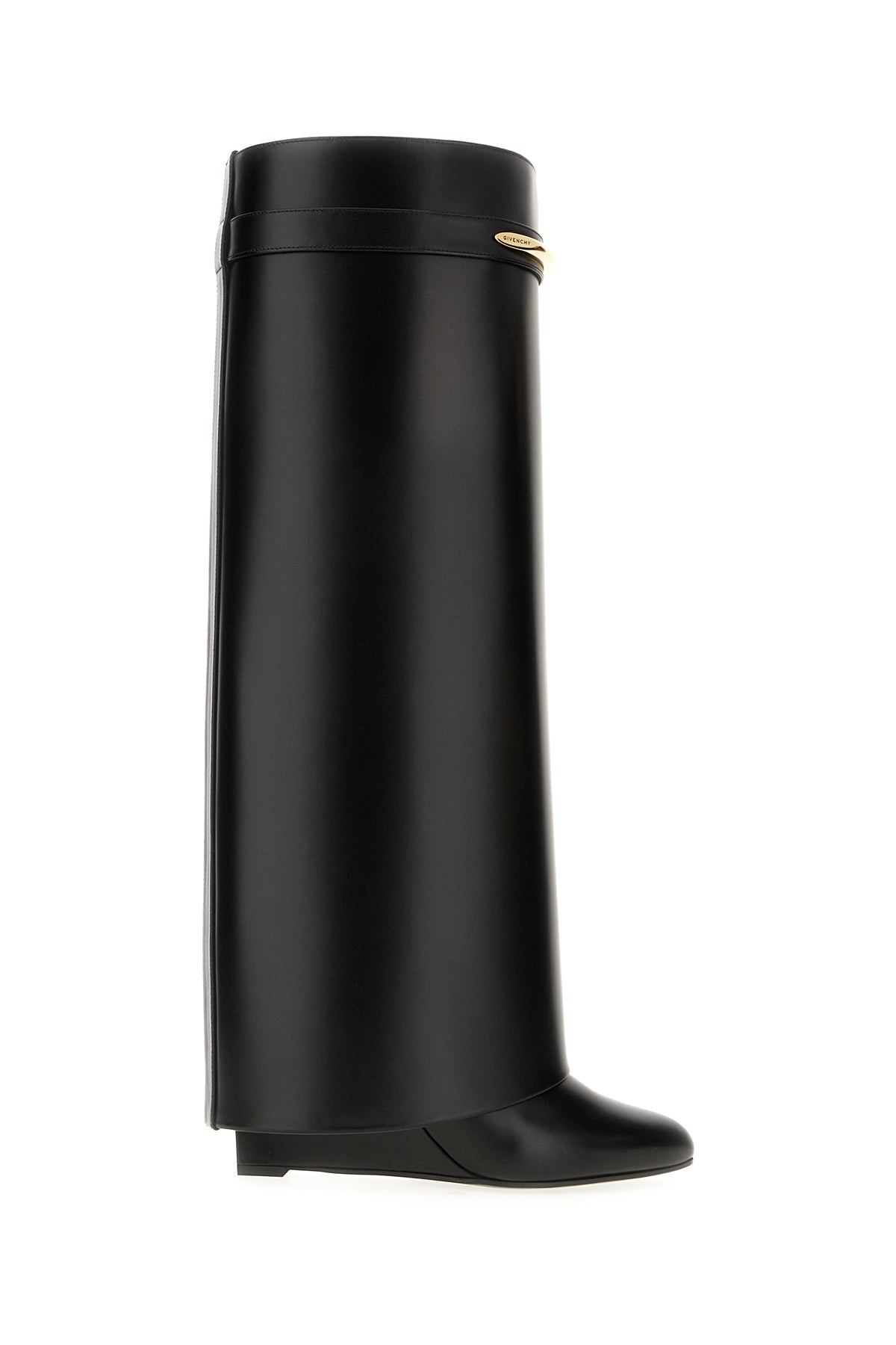 Givenchy Stivali Shark in pelle nera