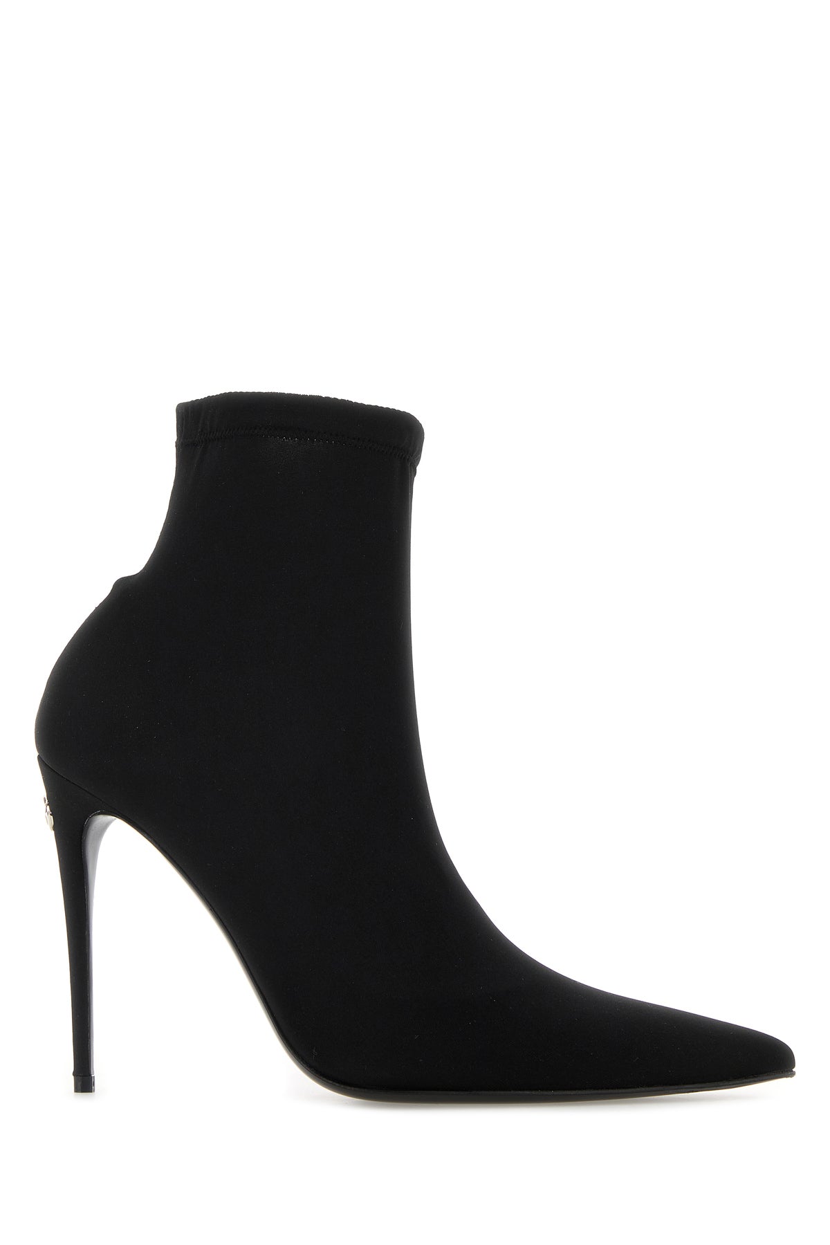 Dolce & Gabbana Stivaletti in tessuto nero