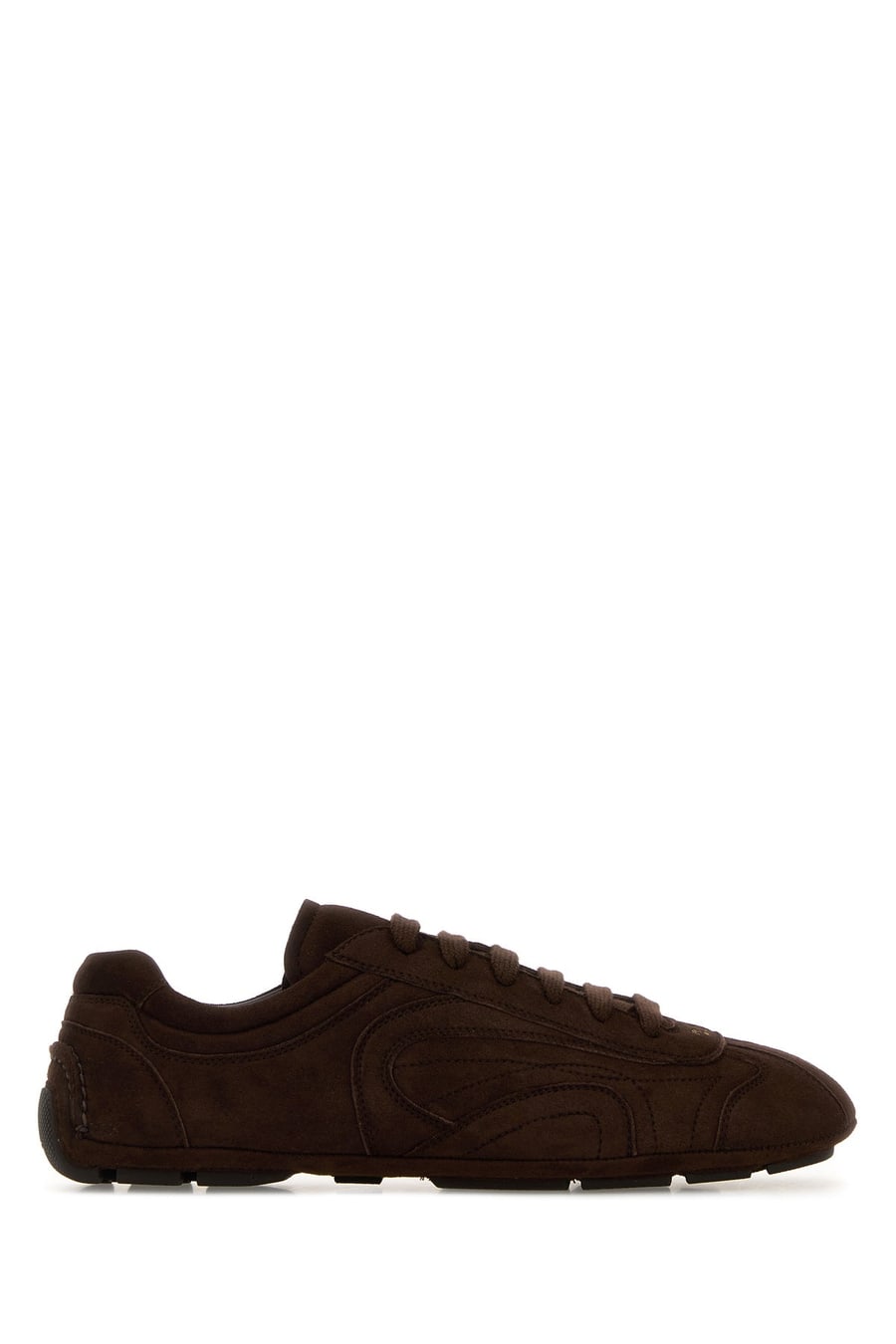Prada Sneakers Montecarlo Re-Edition 2005 in pelle scamosciata marrone