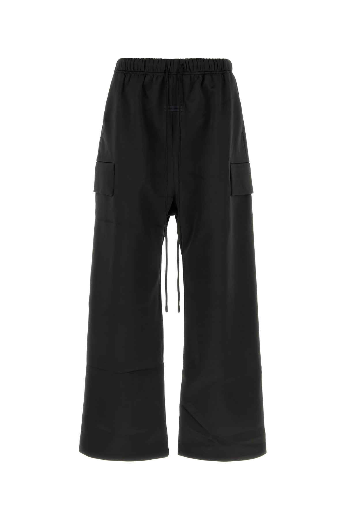 Fear of God Essentials Pantalone jogging in raso nero