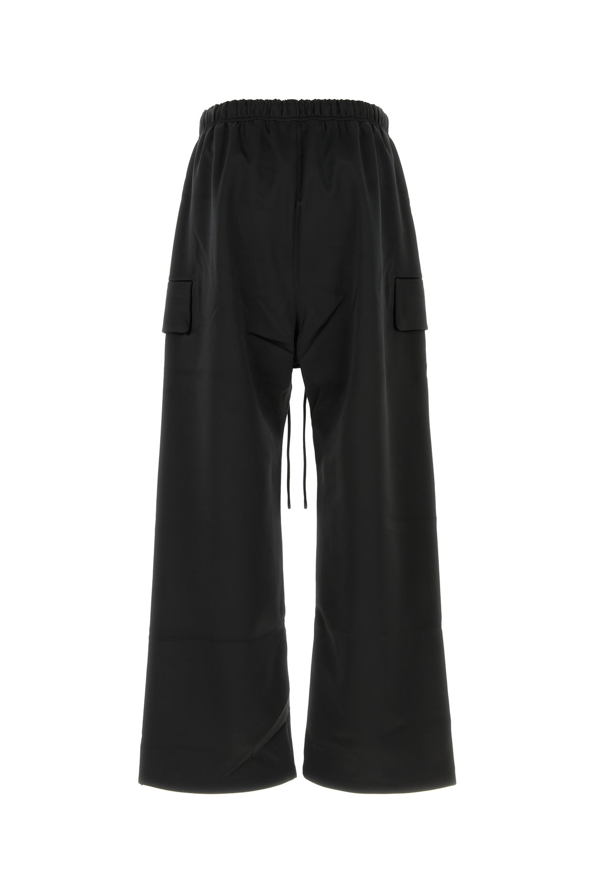Fear of God Essentials Pantalone jogging in raso nero, view 2