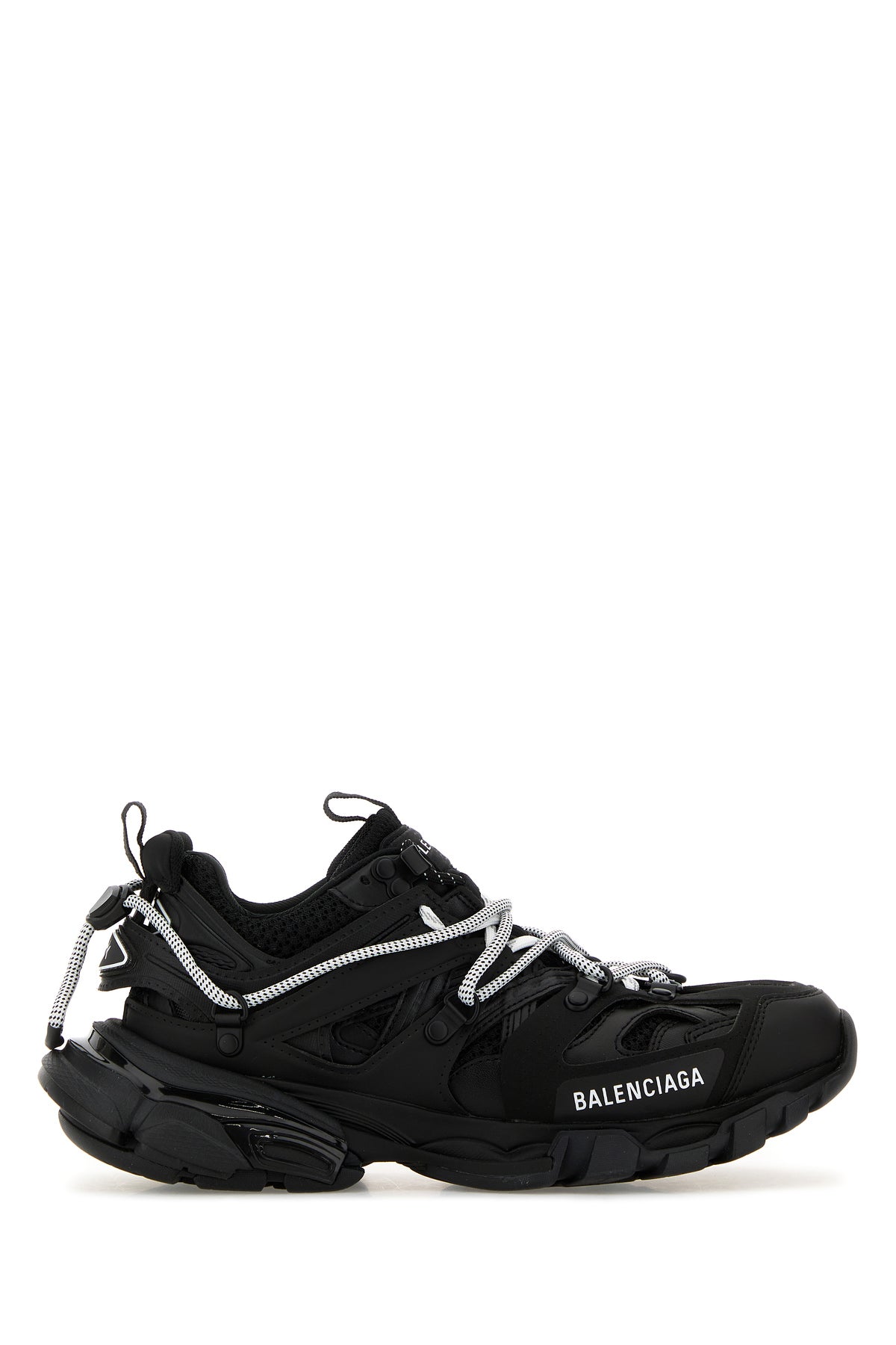 Balenciaga Sneakers Track Trail Laces nere in rete e gomma