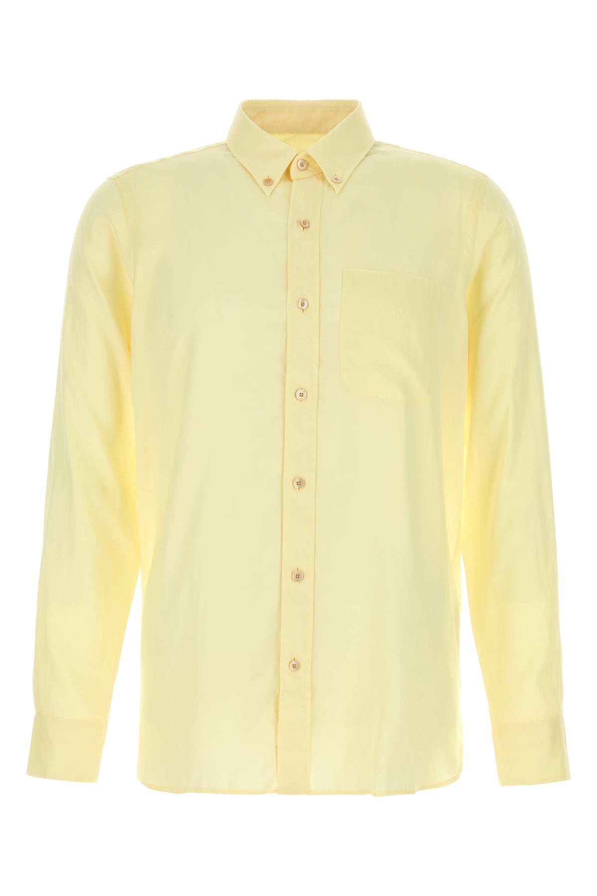 Tom Ford Camicia in lyocell giallo