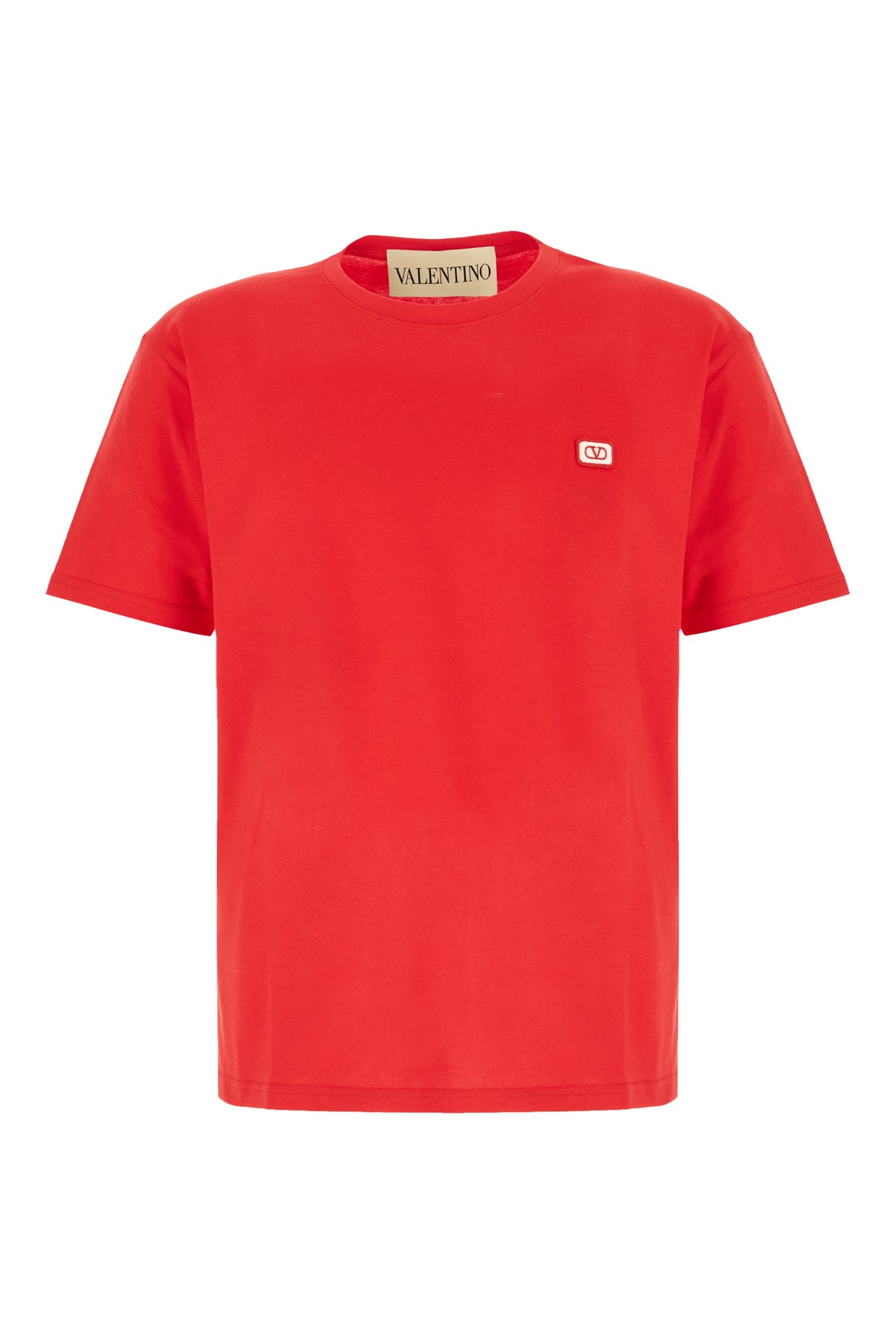 Valentino Garavani T-shirt in cotone rosso