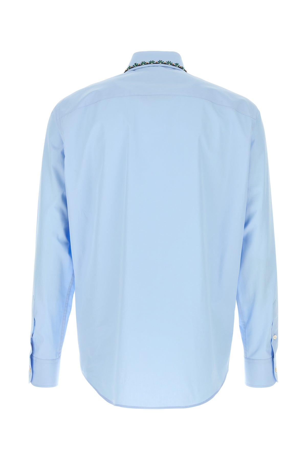 Valentino Garavani Camicia in popeline azzurro, view 2