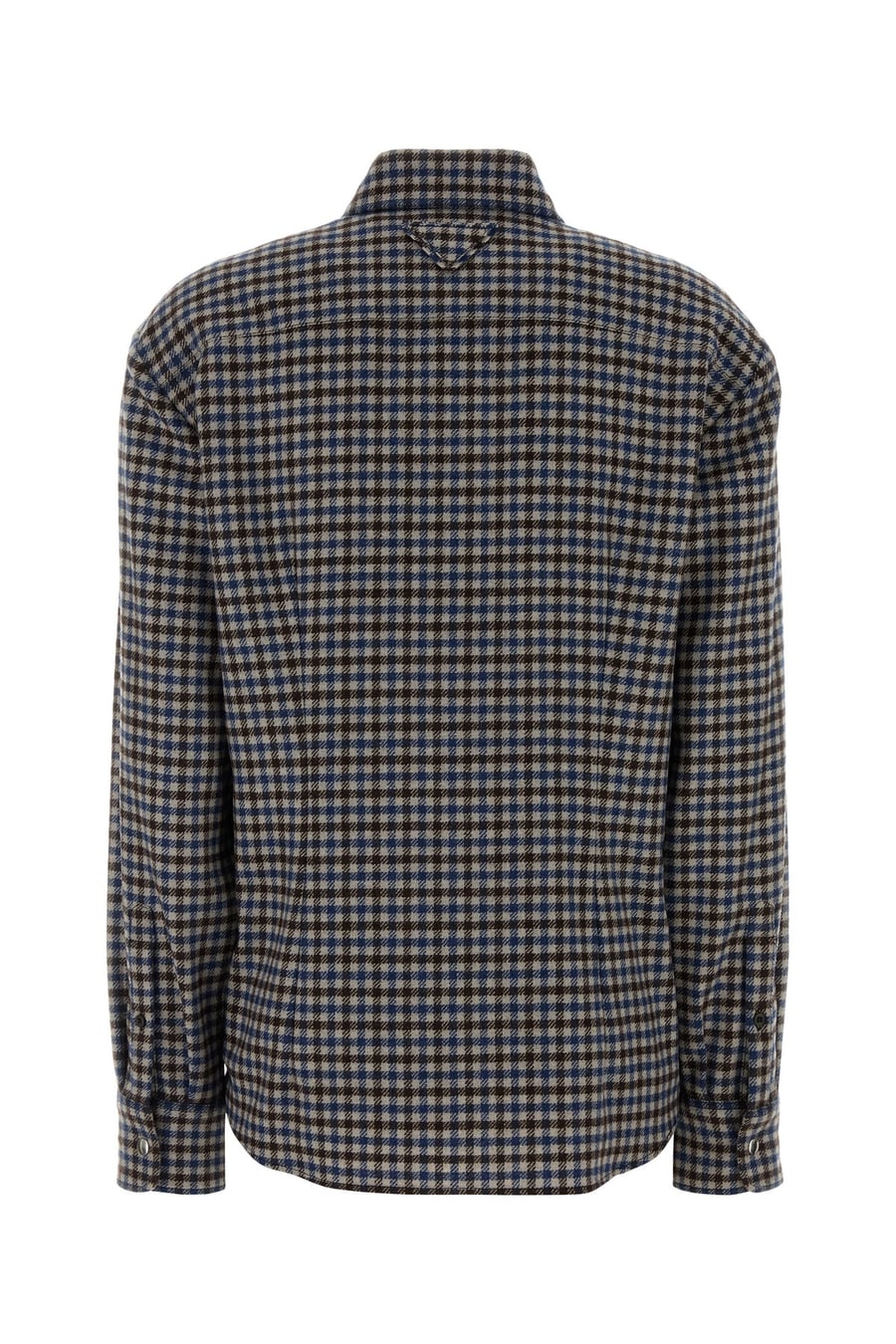 Prada Camicia in lana ricamata, view 2