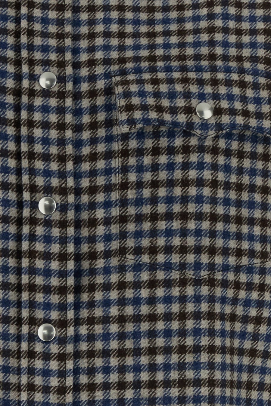 Prada Camicia in lana ricamata, view 5