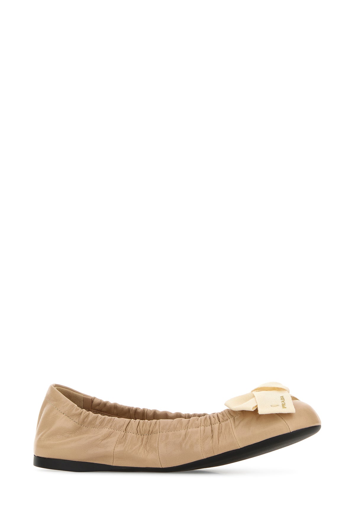 Prada Ballerine in pelle beige, view 2
