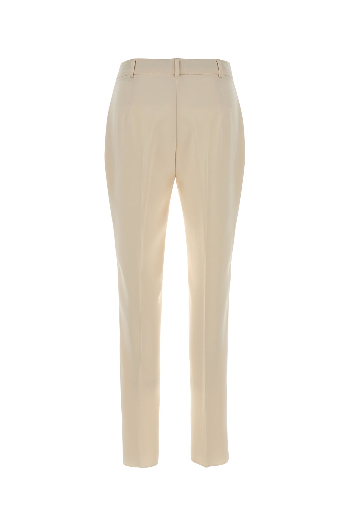 Max Mara Pantalone Jerta in crepe giallo pastello, view 2