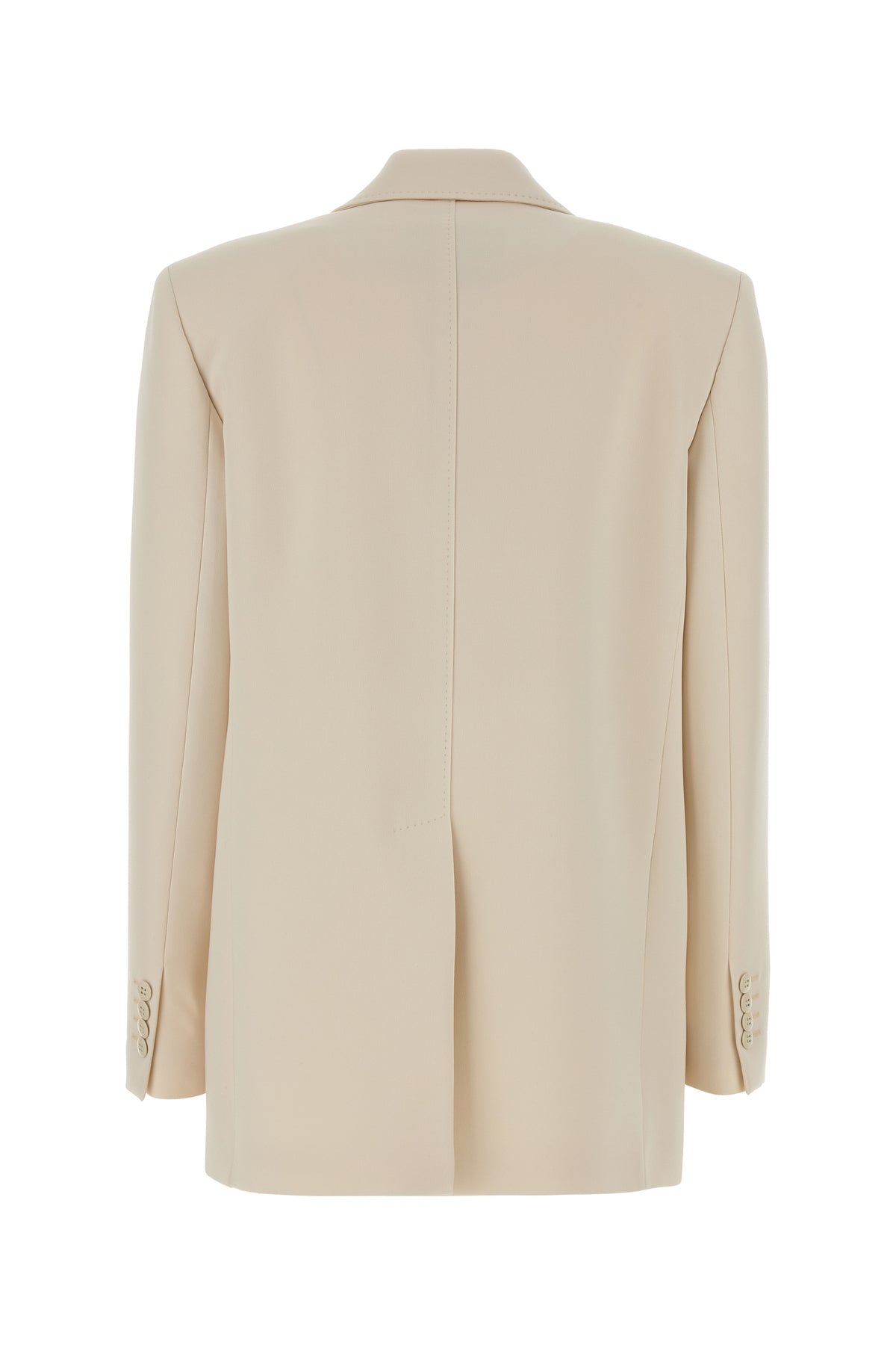 Max Mara Giacca Bosco in crepe crema, view 2