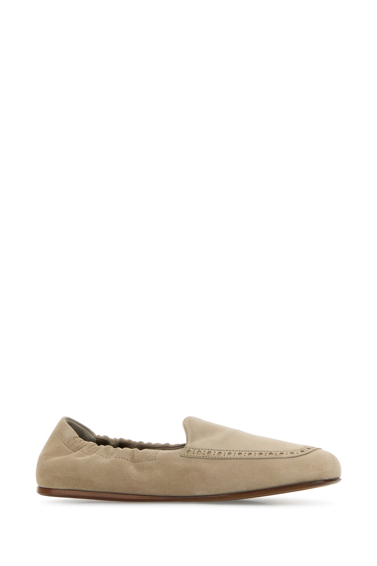 Church's Mocassini Rika in pelle scamosciata beige, view 2