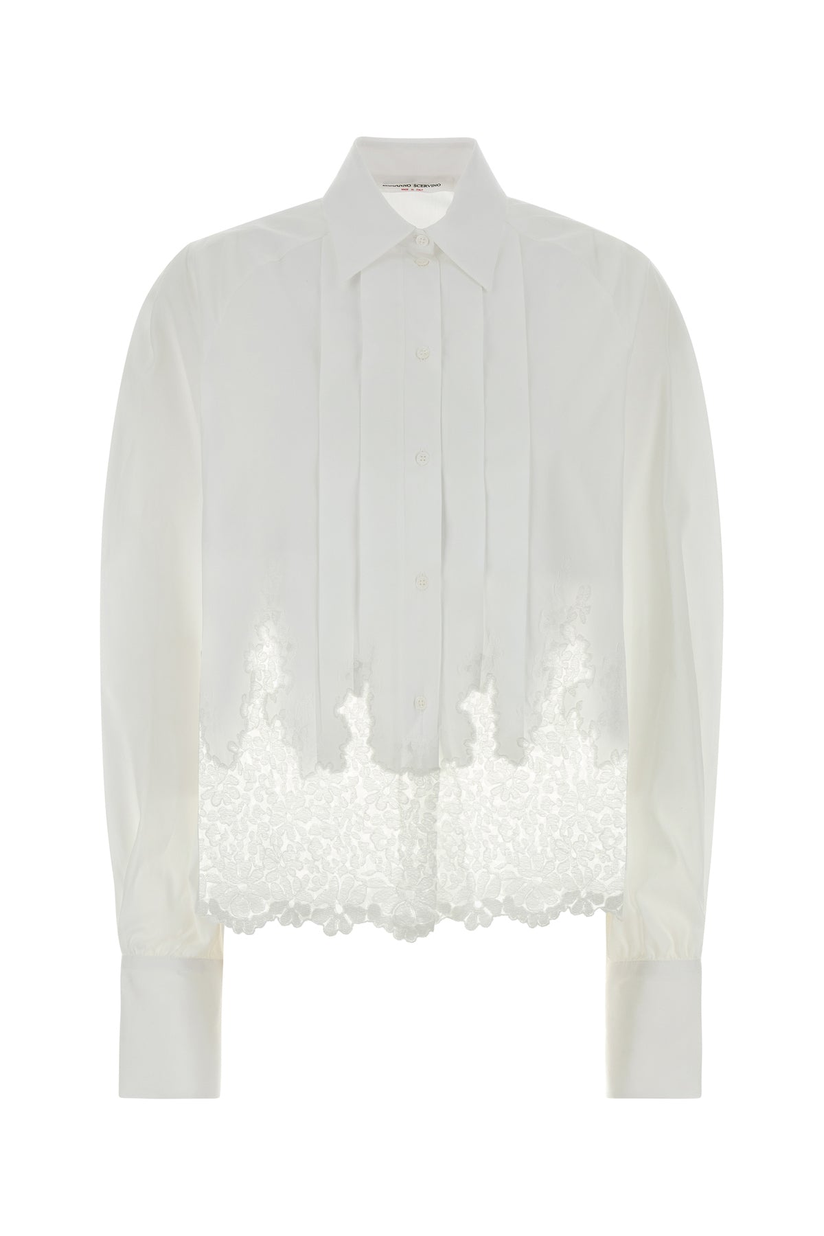ERMANNO SCERVINO Camicia in popeline bianco