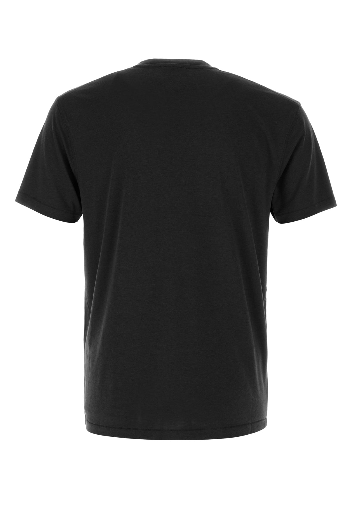 Tom Ford T-shirt in misto lyocell ardesia, view 2